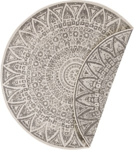 Freundin home collection, freundin Home Collection Teppich »Lilja«, rund, 5 mm Höhe, In-und Outdoor geeignet, Mandala, Wohnzimmer, Balkon, Terrasse, Garten, Pflegeleicht, Flachgewebe, Wendbar, freundin Home Collection Teppich »Lilja«, rund, 5 mm Höhe, In-& Outdoor, Wendeteppich, Wetterfest, Balkon, Garten, Wohnzimmer