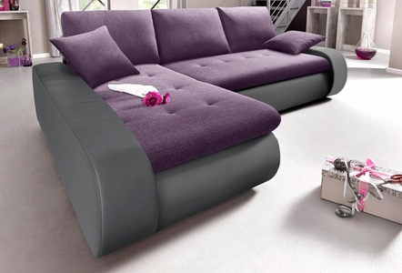 TRENDMANUFAKTUR, TRENDMANUFAKTUR Ecksofa, wahlweise XL oder XXL, TRENDMANUFAKTUR Ecksofa »Indie, L-Form«, wahlweise XL oder XXL