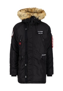 Alpha, Alpha Industries Herren Winterjacke N3B Airborne wdl camo 65 M, 
