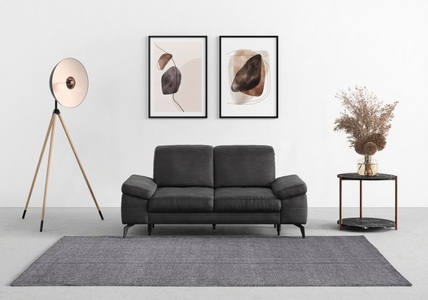 SIT&MORE, sit&more 2-Sitzer »Cabana«, Breite 191 cm, wahlweise mit Sitztiefen- und Kopfteilfunktion, sit&more 2-Sitzer »Cabana« Breite 191 cm, wahlweise mit Sitztiefen- und Kopfteilfunktion
