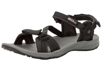 Jack Wolfskin, Jack Wolfskin Frauen Sandalen Lakewood Ride Sandal Women 38 schwarz, Jack Wolfskin Damen Lakewood Ride Sandale