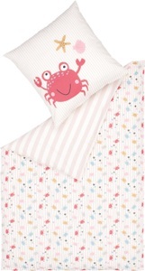 Esprit, Esprit Bettwäsche »Crabs«, (2 tlg.), aus nachhaltigerer Baumwolle BCI, Esprit Bettwäsche »Crabs«, aus 100% Baumwolle BCI