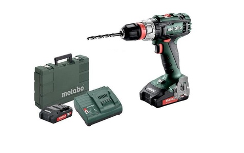 Metabo, Metabo BS 18 L Quick Akku-Bohrschrauber 18 V 2 Ah Li-Ion inkl. 2. Akku, inkl. Koffer, metabo Akku-Bohrschrauber »Metabo Akku-Bohrschrauber BS 18 L Q«, Mit zweitem Akku/Ladegerät/im Koffer