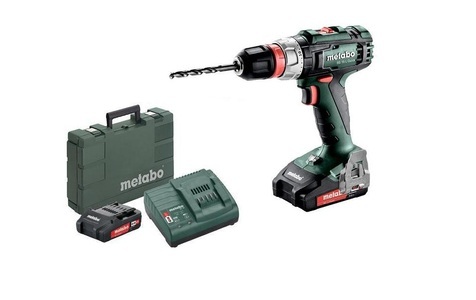 Metabo, Metabo BS 18 L Quick Akku-Bohrschrauber 18 V 2 Ah Li-Ion inkl. 2. Akku, inkl. Koffer, metabo Akku-Bohrschrauber »Metabo Akku-Bohrschrauber BS 18 L Q«, Mit zweitem Akku/Ladegerät/im Koffer