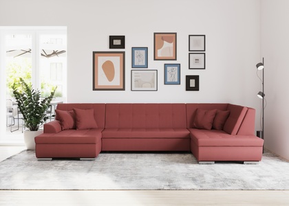 DOMO collection Wohnlandschaft »Treviso«, wahlweise mit Bettfunktion