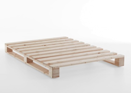 ATLANTIC HOME COLLECTION, ATLANTIC home collection Palettenbett, 
