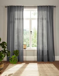 elbgestoeber, elbgestoeber Vorhang »Elbsegel 2«, (1 St.), basic, transparent, monochrom, bis 295 cm Länge, andas Vorhang »Elby 2«, (1 St.), basic, transparent, monochrom, bis 295 cm Länge