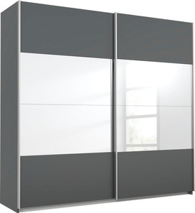 rauch ORANGE, rauch ORANGE Schwebetürenschrank »Quadra«, mit Spiegelelementen, rauch Schwebetürenschrank »Quadra«, mit Spiegelelementen