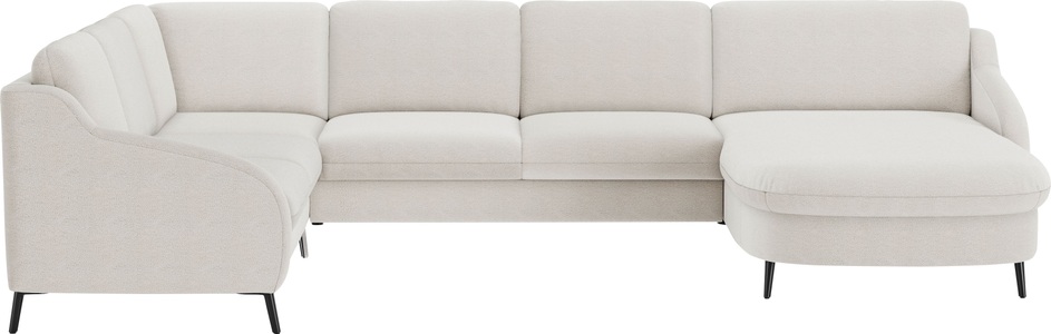 sit&more Wohnlandschaft »Soul U-Form«, wahlweise mit Bettfunktion und Bettkasten oder Schubkasten