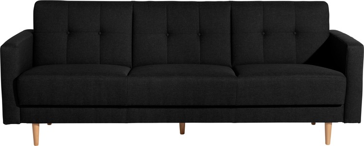MAX WINZER, Max Winzer® 3-Sitzer »Jesper«, Schlafsofa mit Knopfheftung im Rücken, inklusive Bettkasten, Max Winzer® 3-Sitzer »Jesper Kippcouch mit komfortablem Federkern, klassisch und modern«, Schlafsofa mit Knopfheftung im Rücken, inklusive Bettkasten