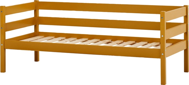 Hoppekids, Hoppekids Einzelbett »IDA-MARIE«, (Set), inklusive Matratze, wahlweise mit Absturzsicherung, Hoppekids Einzelbett »ECO Comfort Kinderbett, Kiefer Massivholz, Jugendbett inkl. Rollrost«, 70x160 cm, wahlweise in verschieden Farben/ Matratze/ Absturzsicherung