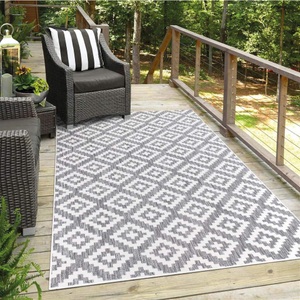 Carpet City, Carpet City Teppich »Outdoor«, rechteckig, 5 mm Höhe, Wetterfest & UV-beständig, für Balkon, Terrasse, Wintergarten, Flachgewebe, auch in quadratischer Form erhältlich, Carpet City Teppich »Outdoor 461«, rechteckig, 5 mm Höhe, Wetterfest, Flachgewebe, auch in quadratischer Form erhältlich