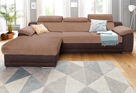 RAUM.ID, RAUM.ID Ecksofa, sit&more Ecksofa »Xenia L-Form« wahlweise mit Bettfunktion
