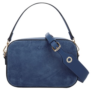 CLUTY, Cluty Umhängetasche, Cluty Umhängetasche, echt Leder, Made in Italy