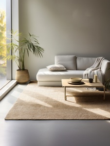 Hanse Home, HANSE Home Teppich »Jaipur«, rechteckig, Jute, Natur, Wohnzimmer, Esszimmer, Schlafzimmer, Flur, Modern, Boho, HANSE Home Teppich »Jaipur Juteteppich, als Läufer und in Rund«, rechteckig, 10 mm Höhe, 100% Naturfaser, Nachhaltig, Wohnzimmer, Esszimmer, Schlafzimmer, GRS