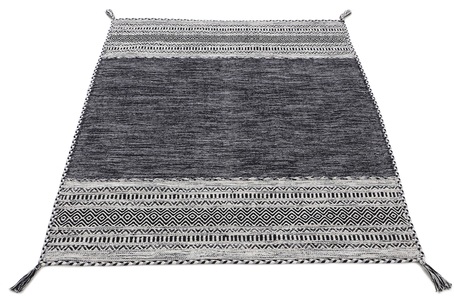 Teppich, »Kelim Azizi«, carpetfine, rechteckig, Höhe 5 mm, handgewebt
