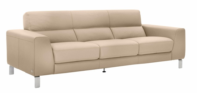 CALIA ITALIA, CALIA ITALIA 3-Sitzer »Simon«, in zwei Lederqualitäten, CALIA ITALIA 3-Sitzer »Simon, toller Sitzkomfort, italienisches Designsofa«, in zwei Lederqualitäten