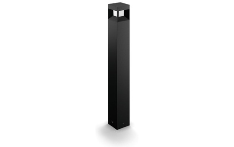Philips, Philips Parterre - schwarze LED-Wegeleuchte, Philips Sockelleuchte »Philips Aussensockelleuchte Parterre«, 1 flammig