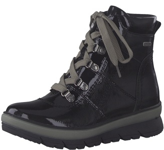 Jana, Jana Winterboots, in glänzender Optik, H-Weite, 