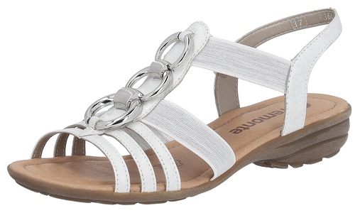 undefined, Remonte Sandalette für Damen aus Softmaterial weiss, 38, Remonte - Nanao, für Damen, Weiss, Größe 38