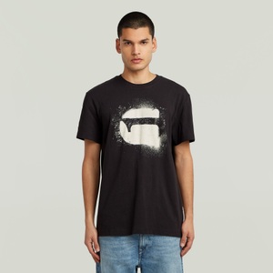 G-STAR T-Shirt »Spray G Logo«, mit Rundhals