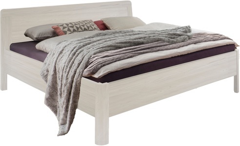 Wiemann, WIEMANN Holzbett »Bern«, 4-fach Liegehöhenverstellung, WIEMANN Holzbett »Bern, Bettgestell, Bettrahmen, für Schlafzimmer« 4-fache Liegehöhenverstellung, MADE IN GERMANY, verschiedene Grössen und Farben, in Komforthöhe