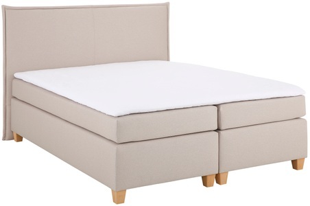HOME AFFAIRE, Home affaire Boxspringbett »Houssay«, inkl. Topper, 5 Breiten, 2 Härtegraden auch in Überlänge 220 cm, Home affaire Boxspringbett »Houssay«, inkl. Topper, 5 Breiten, 2 Härtegraden auch in Überlänge 220 cm