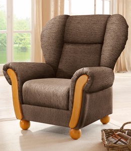 HOME AFFAIRE, Home affaire Sessel »Milano«, Hochlehner, Home affaire Sessel »Milano, Ohrensessel«, Hochlehnsessel