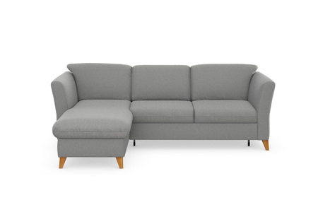 HOME AFFAIRE, Home affaire Ecksofa »Trelleborg«, Federkern-Polsterung, wahlweise mit Bettfunktion und Bettkasten, Kopfstützen optional, Home affaire Ecksofa »Trelleborg L-Form«, Federkern-Polsterung, wahlweise mit Bettfunktion und Bettkasten