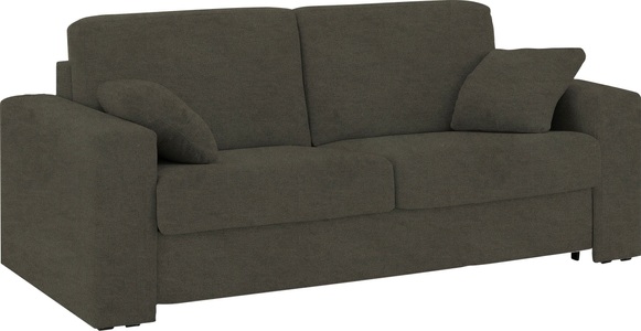 HOME AFFAIRE, Home affaire Schlafsofa »Roma«, Dauerschlaffunktion, mit Unterfederung, Lattenrost und echter Matratze. Zum Ausfalten in hoher Qualität, in 2 Breiten, Home affaire Schlafsofa »Roma Matratzenhöhe 14 cm«, Dauerschlaffunktion, mit Unterfederung, Lattenrost, Matratze