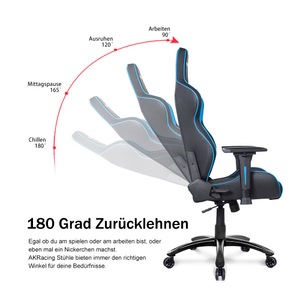 AKRacing, AKRacing Gaming-Stuhl »AK-LXPLUS-BL«, AKRacing Gaming-Stuhl »Core LX PLUS«