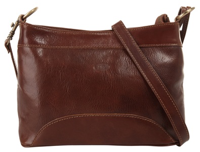 PIKÉ, Piké Umhängetasche, Piké Umhängetasche, echt Leder, Made in Italy