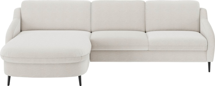sit&more Ecksofa »Soul L-Form«, wahlweise mit Bettfunktion und Bettkasten oder Schubkasten