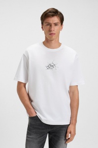 BOSS ORANGE T-Shirt »Te voyage«, mit coolem Logo-Druck