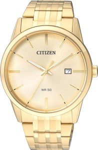 Citizen, Citizen Quarzuhr »BI5002-57P«, Citizen Quarzuhr, Armbanduhr, Herrenuhr, Damenuhr, Edelstahlarmband, Datum