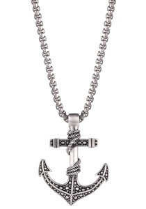 Kingka Kette mit Anhänger »Anker/Segeltau, SN1730«