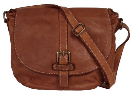CLUTY, Cluty Umhängetasche, Cluty Umhängetasche, echt Leder, Made in Italy