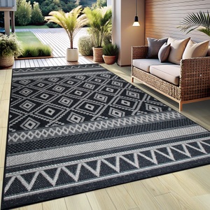 my home Teppich »Toronto auch als Läufer erhältlich«, rechteckig, 3 mm Höhe, In- und Outdoor geeignet, Sisal-Optik, Wetterfest & UV-beständig, Boho