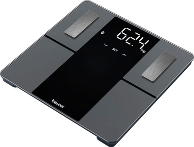 BEURER Körper-Analyse-Waage »BF 500 BT Super Black Edition«