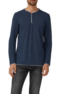 s.Oliver Henleyshirt, mit Kontrast-Details