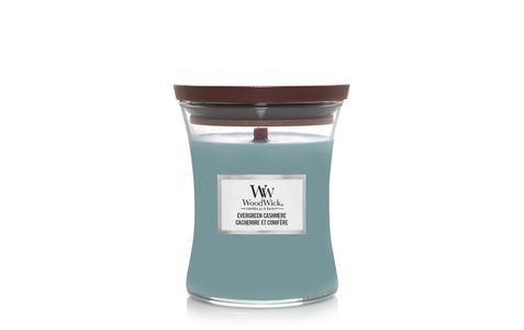 WoodWick, Woodwick Duftkerze Evergreen Cashmere Medium Jar, Woodwick Duftkerze »Evergreen Cashmere Medium Jar«