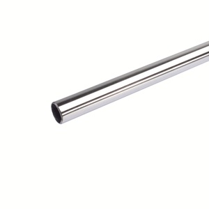 LIEDECO, Gardinenstange, »Gardinenrohr, Stilrohr, Gardinenstange 16 mm Edelstahl«, Liedeco, Fixmass, Liedeco Gardinenstange »Gardinenrohr, Stilrohr, Gardinenstange 16 mm Edelstahl«, Fixmass