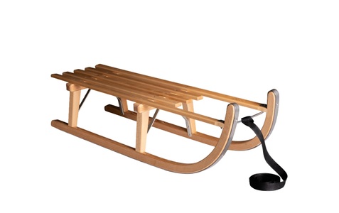 undefined, Davoser Schlitten "3R CH Buchenholz 100 cm"