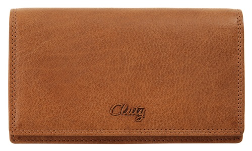 CLUTY, Cluty Geldbörse, Cluty Geldbörse, echt Leder