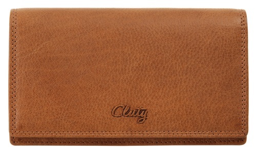 CLUTY, Cluty Geldbörse, Cluty Geldbörse, echt Leder