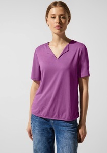 STREET ONE, STREET ONE Shirttop, im Seidenlook, 