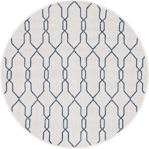 Myflair Möbel & Accessoires, Myflair Möbel & Accessoires Teppich »Outdoor Crosses«, rund, 4 mm Höhe, In- und Outdoor geeignet, ideal im Wohnzimmer & Schlafzimmer, Myflair Möbel & Accessoires Teppich »Outdoor Crosses«, rund, 4 mm Höhe, Flachgewebe, In- und Outdoor geeignet