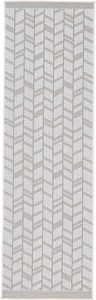 carpetfine, carpetfine Läufer »Boho 102«, rechteckig, 4 mm Höhe, robustes Flachgewebe, Sisal Optik, In- und Outdoor geeignet, Wetterfest und UV-beständig für Balkon, Terrasse, Garten, Aussenbereich,Wohnzimmer, Schlafzimmer, carpetfine Läufer »Boho 102«, rechteckig, 4 mm Höhe, robustes Flachgewebe, Sisal Optik, UV-beständig, Aussenbereich