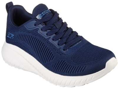 Skechers, Sneakers, Low Top Damen Marine 36, Skechers Schnürschuh Bobs Sport Squad Chaos Damen marine