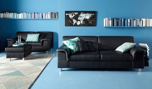 INOSIGN, INOSIGN 2,5-Sitzer, Home affaire 2,5-Sitzer »Jamie zeitlos elegant, klares Design, komfortabel«